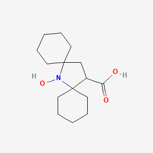 14-Carboxy-7-azadispiro[5.1.5.2]pentadec-7-yloxy