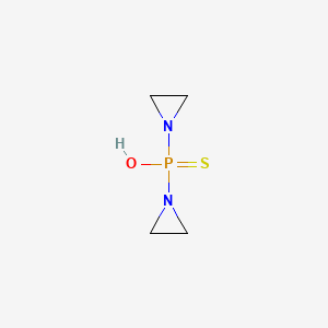 molecular formula C4H9N2OPS B13440790 P,P-Bisaziridinyl Thiophosphate 