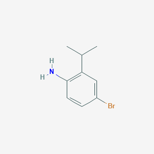 molecular formula C9H12BrN B1344083 4-溴-2-异丙基苯胺 CAS No. 81090-34-8