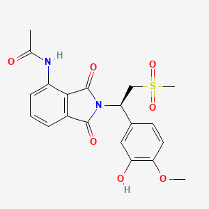 molecular formula C20H20N2O7S B13440921 O3-Desethyl Apremilast 