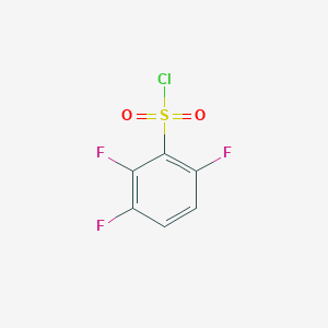 molecular formula C6H2ClF3O2S B1344101 2,3,6-Trifluorobenzenesulfonyl chloride CAS No. 1017779-75-7