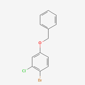 B1344131 4-(Benzyloxy)-1-bromo-2-chlorobenzene CAS No. 729590-57-2