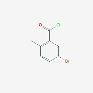 B1344138 5-Bromo-2-methylbenzoyl chloride CAS No. 21900-41-4
