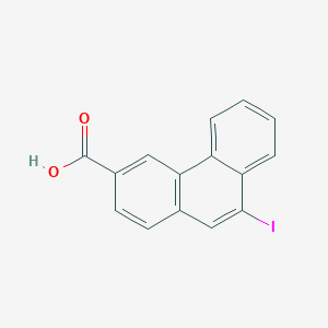 9-Iodophenanthrene-3-carboxylic acid