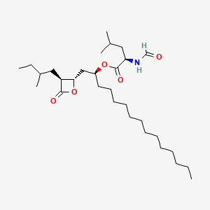 molecular formula C30H55NO5 B13441642 Isopentyl (2R)-Orlistat Tetradecyl Ester 