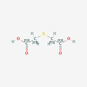 2-(hydroxycarbonyl(113C)methylsulfanyl)acetic acid