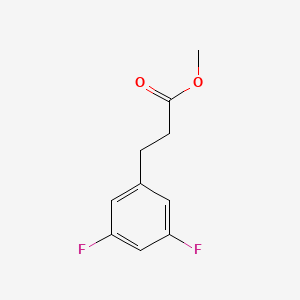 molecular formula C10H10F2O2 B13441765 Methyl 3-(3,5-difluorophenyl)propanoate 