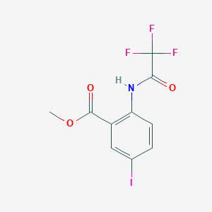 Methyl 5-iodo-2-(2,2,2-trifluoroacetamido)benzoate