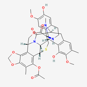 molecular formula C39H41N3O11S B13441823 Trabectedine Impurity E 