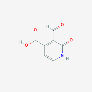 3-Formyl-2-hydroxyisonicotinic acid