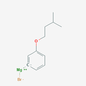 Magnesium;3-methylbutoxybenzene;bromide