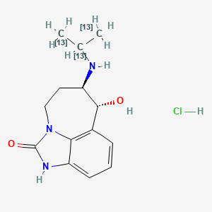 Zilpaterol-13C3 Hydrochloride