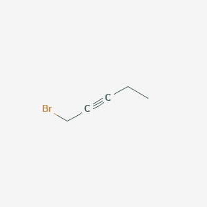 molecular formula C5H7Br B134421 1-溴戊-2-炔 CAS No. 16400-32-1