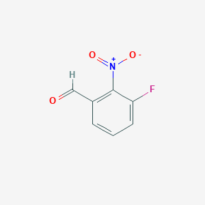 molecular formula C7H4FNO3 B1344210 3-Fluoro-2-nitrobenzaldehyde CAS No. 872366-63-7