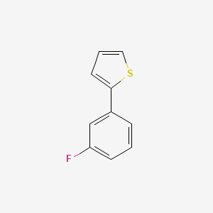 B1344226 2-(3-Fluorophenyl)thiophene CAS No. 58861-49-7