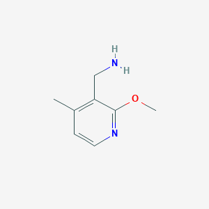 (2-Methoxy-4-methylpyridin-3-yl)methanamine