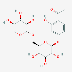 molecular formula C19H26O12 B134426 藤次苷 D CAS No. 149475-54-7