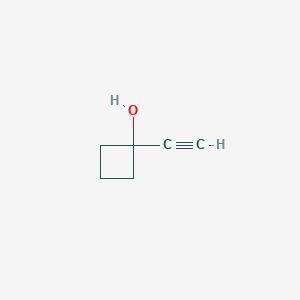 molecular formula C6H8O B1344263 1-Ethynylcyclobutan-1-ol CAS No. 98135-75-2