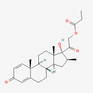 (16beta)-17-Hydroxy-16-methyl-21-(1-oxopropoxy)-pregna-1,4-diene-3,20-dione