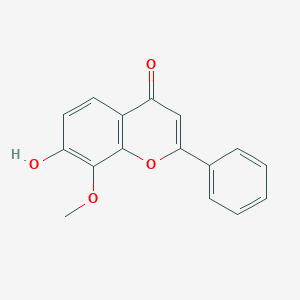 7-Hydroxy-8-methoxy-2-phenylchromen-4-one