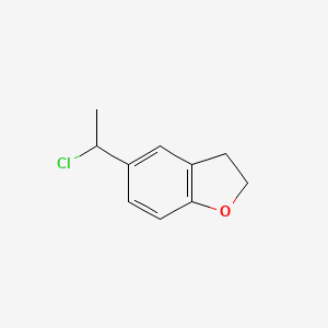 5-(1-Chloroethyl)-2,3-dihydrobenzofuran