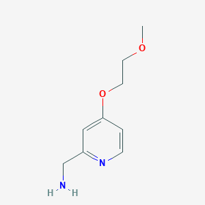 (4-(2-Methoxyethoxy)pyridin-2-yl)methanamine