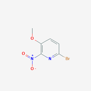 molecular formula C6H5BrN2O3 B1344277 6-Bromo-3-methoxy-2-nitropyridine CAS No. 916737-76-3