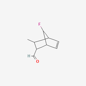 7-Fluoro-3-methylbicyclo[2.2.1]hept-5-ene-2-carbaldehyde