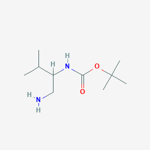 B1344307 2-(Boc-amino)-3-methylbutylamine CAS No. 871235-24-4