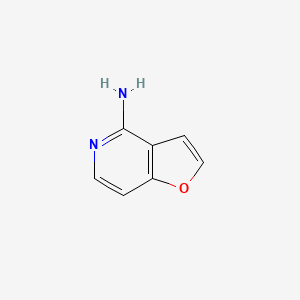 B1344308 Furo[3,2-c]pyridin-4-amine CAS No. 33007-09-9