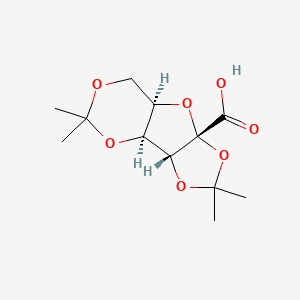 (1S,2R,6S,8R)-4,4,11,11-tetramethyl-3,5,7,10,12-pentaoxatricyclo[6.4.0.02,6]dodecane-6-carboxylic acid