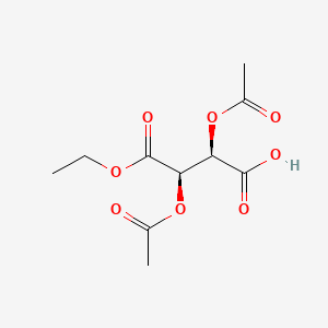 (2R,3R)-1-Ethyl 2,3-Bis(acetyloxy)butanedioic Acid Ester