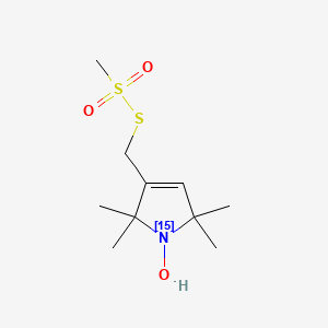 (1-Oxyl-2,2,5,5-tetramethyl-Delta3-pyrroline-3-methyl) Methanethiosulfonate-15N