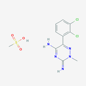 2-Methyllamotrigine Methanesulfonate