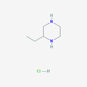 molecular formula C6H15ClN2 B1344339 2-乙基哌嗪盐酸盐 CAS No. 259808-09-8