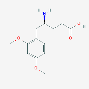 molecular formula C13H19NO4 B13443453 (S)-5-(2,4-Dimethoxyphenyl)-gamma-Norvaline 