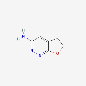 5,6-Dihydrofuro[2,3-c]pyridazin-3-amine