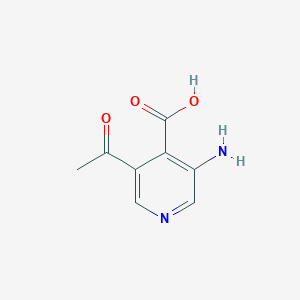 3-Acetyl-5-aminoisonicotinic acid