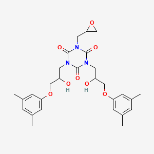 1,3-Bis-[3-(3,5-Dimethylphenoxy)-2-hydroxypropyl]-5-glycidyl Isocyanurate