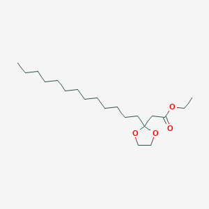 Ethyl 2-Tridecyl-1,3-dioxolane-2-acetate