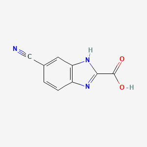 5-cyano-1H-benzo[d]imidazole-2-carboxylic acid