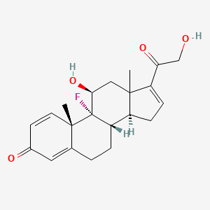 16,17-Didehydro 16-Demethyl Desoximetasone