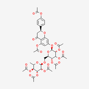 molecular formula C43H48O22 B13443859 Narirutin Octaacetate 