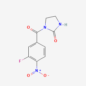 1-(3-Fluoro-4-nitrobenzoyl)-2-imidazolidinone