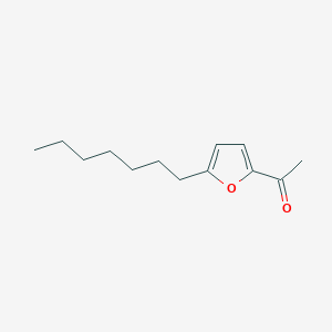 molecular formula C13H20O2 B1344401 1-(5-庚基-2-呋喃基)乙酮 CAS No. 956576-56-0