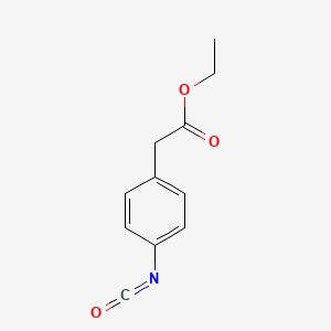B1344402 Ethyl (4-isocyanatophenyl)acetate CAS No. 827629-60-7