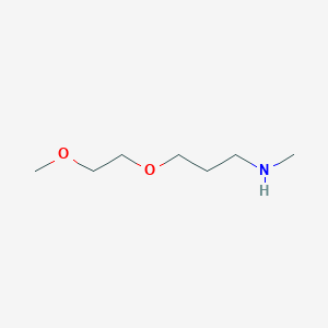 molecular formula C7H17NO2 B13444028 [3-(2-Methoxyethoxy)propyl](methyl)amine 