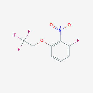 2-Fluoro-6-(2,2,2-trifluoroethoxy)nitrobenzene