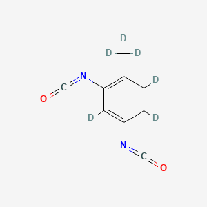 molecular formula C9H6N2O2 B13444134 Toluene-d6 2,4-Di-iso-cyanate 