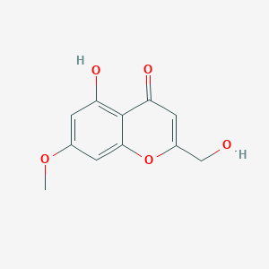 molecular formula C11H10O5 B13444172 Saikochromone A 